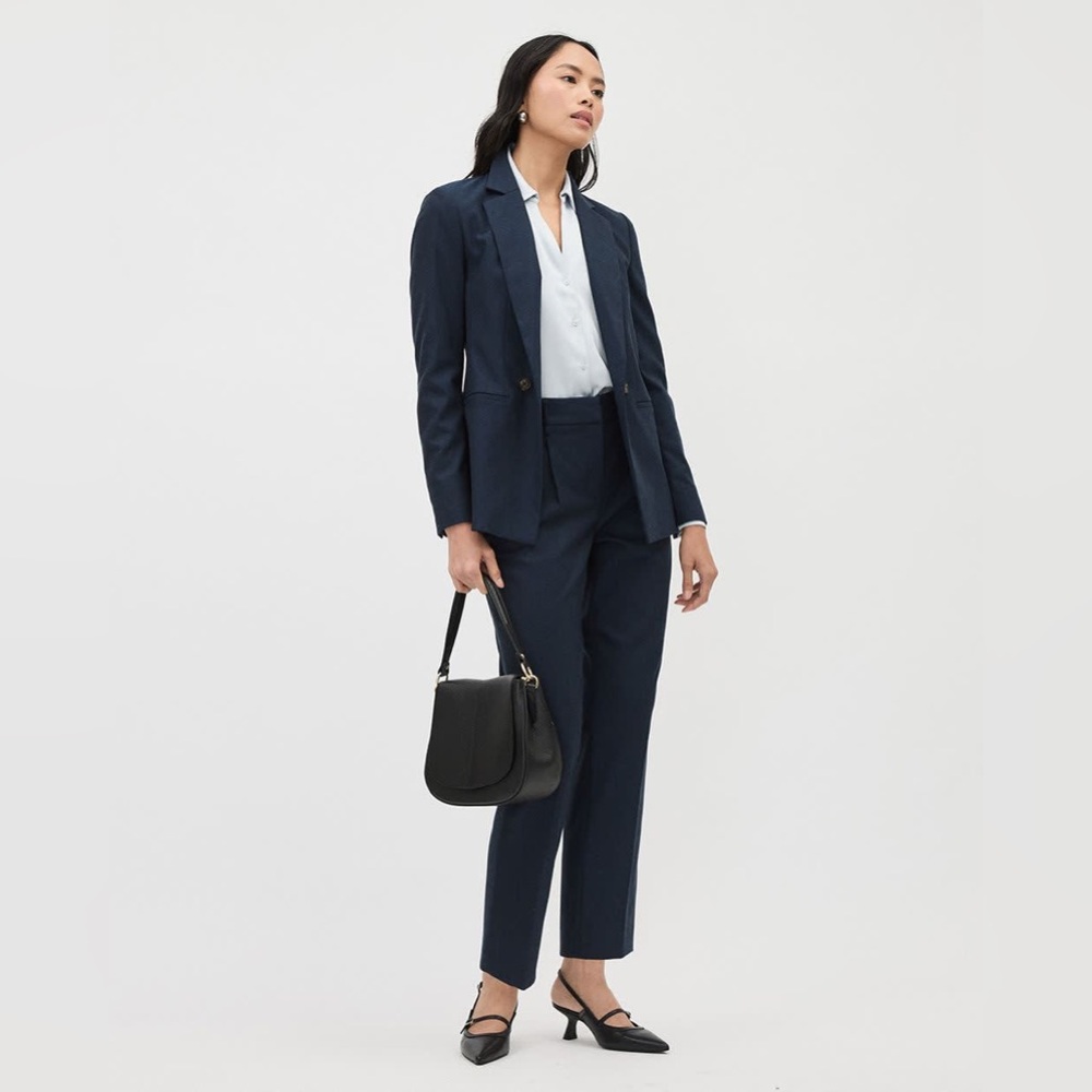 RW&CO. Women's Mid-Rise Straight Leg Flannel Pants - Picture 3 of 12